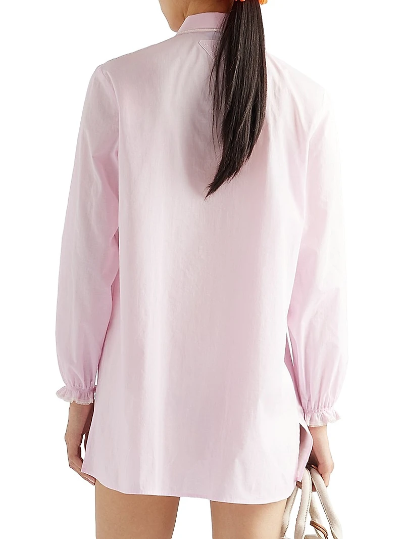 Embroidered Batiste Shirt