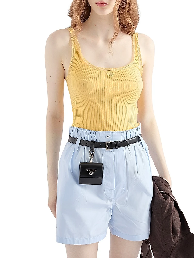 Ribbed Cotton Top