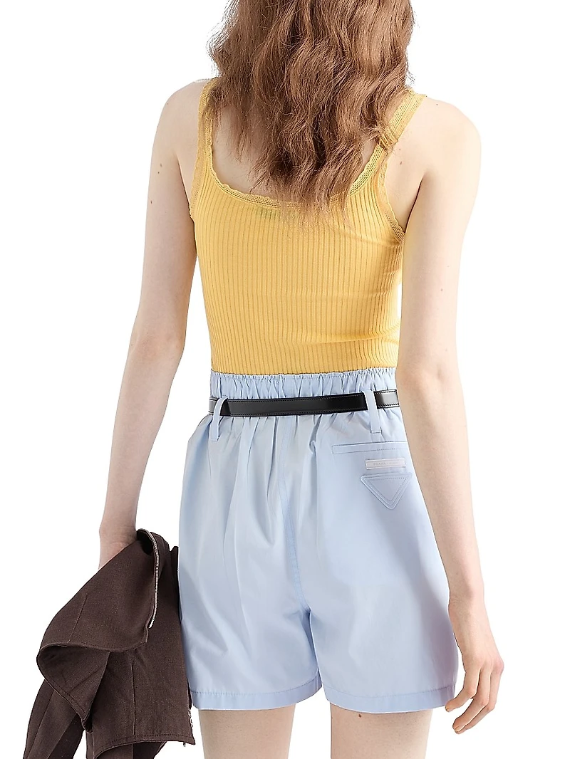 Ribbed Cotton Top