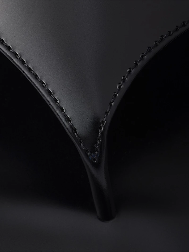 Brushed Leather Thong Sandals