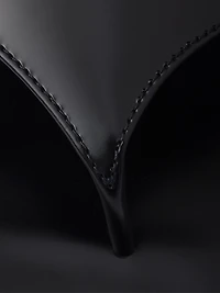 Brushed Leather Thong Sandals