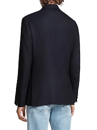 Trofeo Comfort Stretch Wool and Silk Jacket