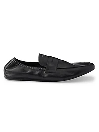 Men's Shuffle Antiqued Leather Loafers