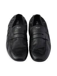 Men's Shuffle Antiqued Leather Loafers