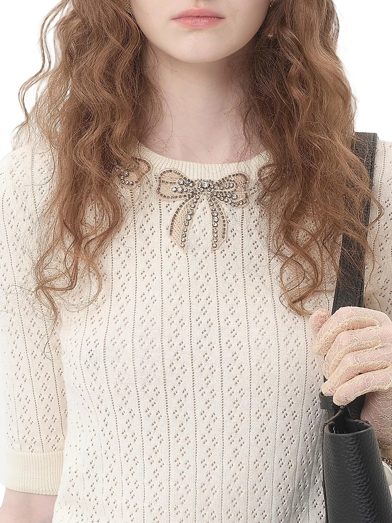 Embroidered Cotton Top