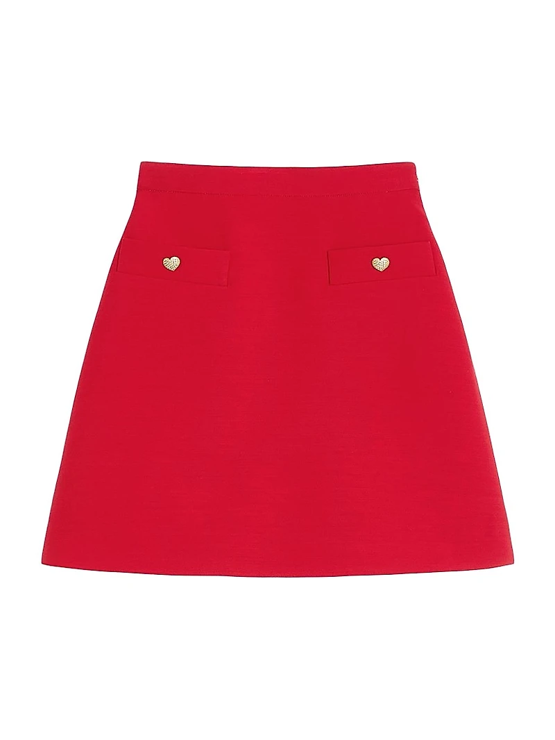 Crepe Couture Skirt