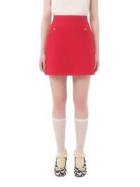 Crepe Couture Skirt