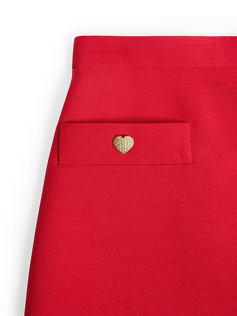 Crepe Couture Skirt