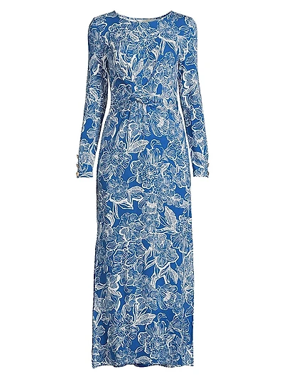 Alessani Floral Maxi Dress