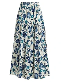 Yelena Floral Maxi Skirt