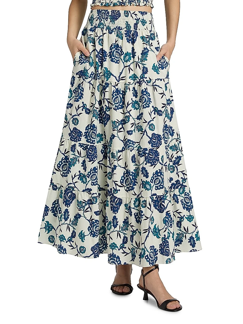 Yelena Floral Maxi Skirt