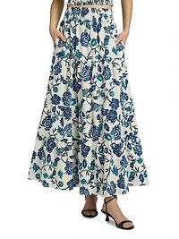 Yelena Floral Maxi Skirt