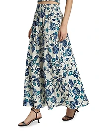 Yelena Floral Maxi Skirt