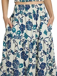 Yelena Floral Maxi Skirt