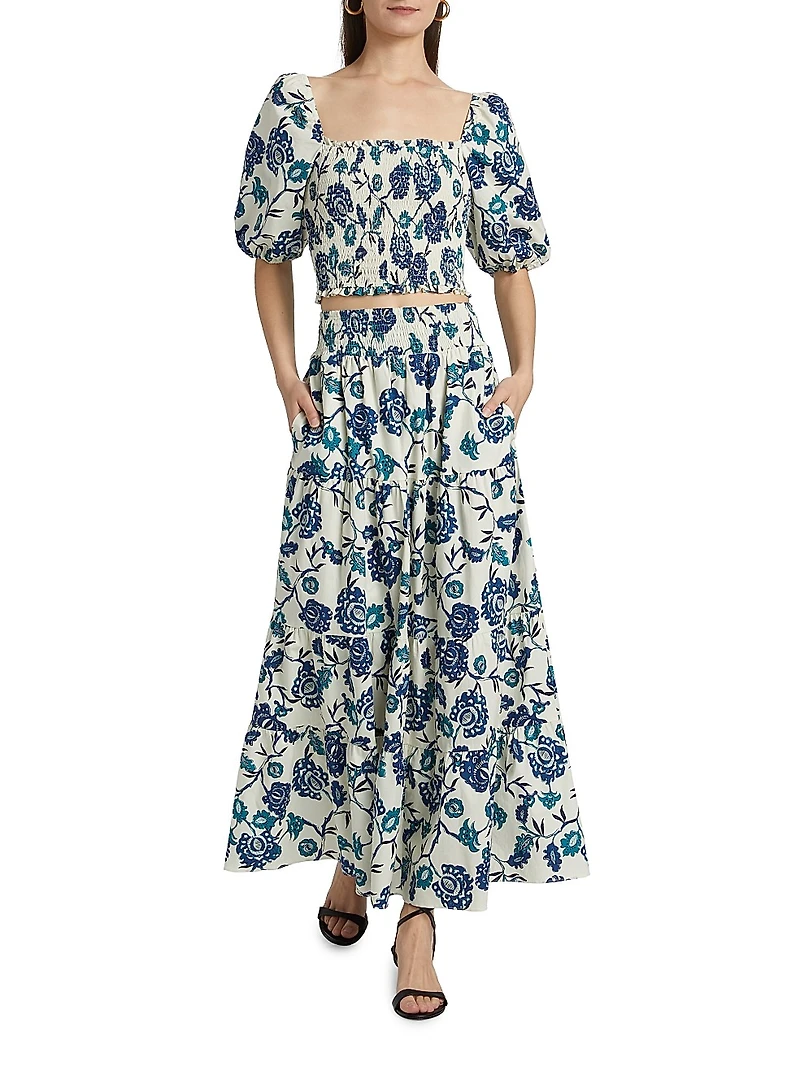 Yelena Floral Maxi Skirt