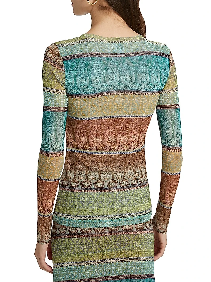 Lula Mesh Top