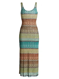 Khloe Mesh Tank Midi-Dress