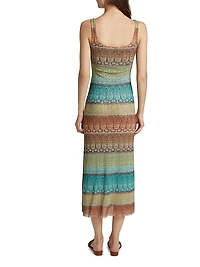 Khloe Mesh Tank Midi-Dress