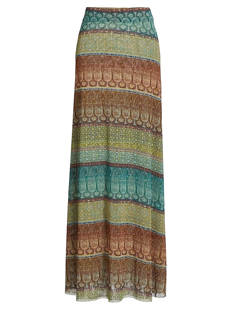 Ekat Mesh Maxi Skirt