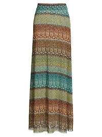 Ekat Mesh Maxi Skirt