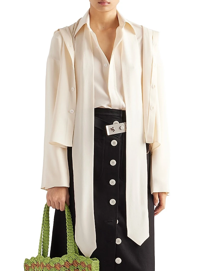 Silk Broadcloth Shirt