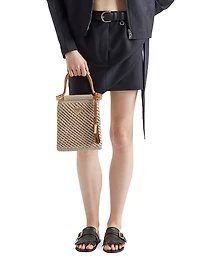 Kid Mohair Miniskirt