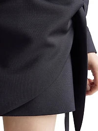 Kid Mohair Miniskirt