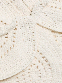 Emelia Floral Crochet Cotton Top