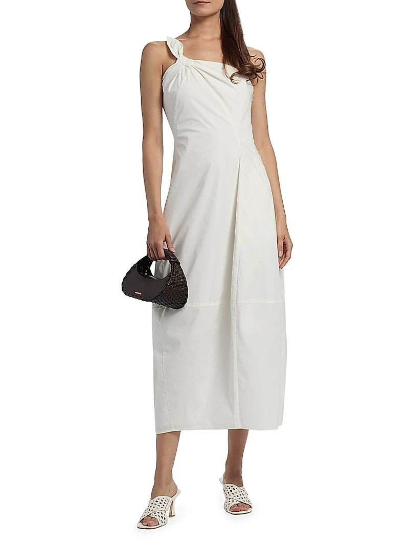 Araceli One-Shoulder Midi-Dress