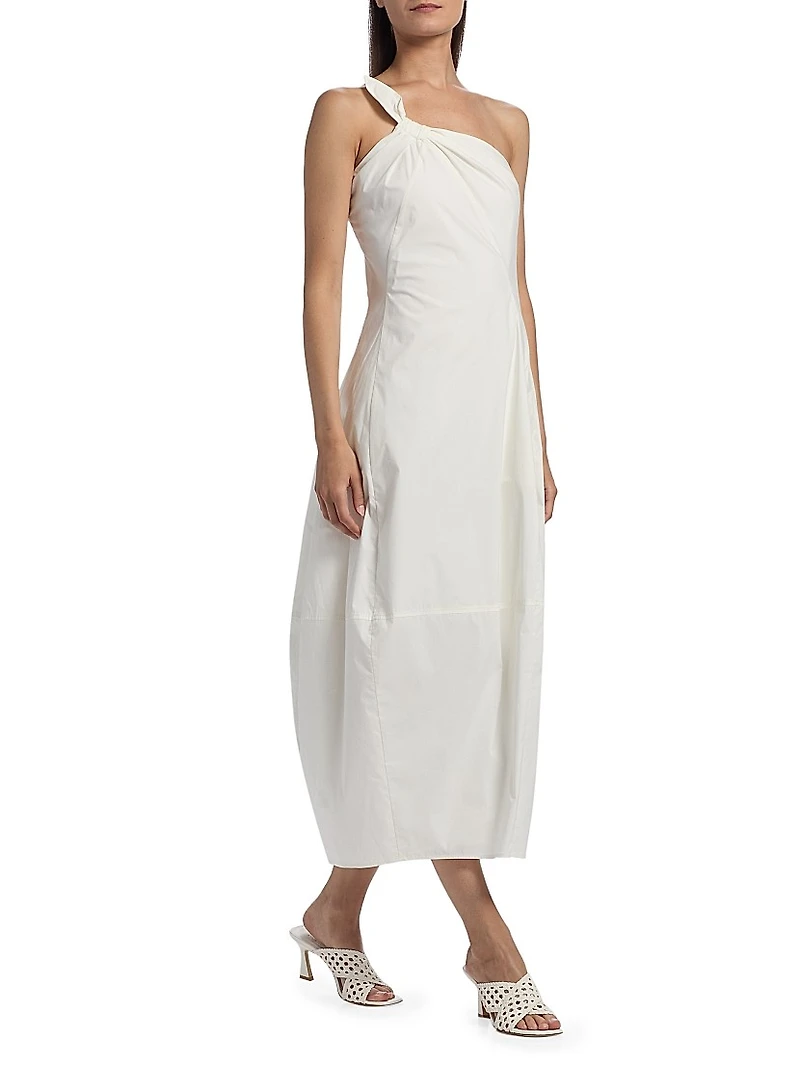 Araceli One-Shoulder Midi-Dress