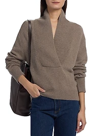 Makela Cashmere Wrap Sweater