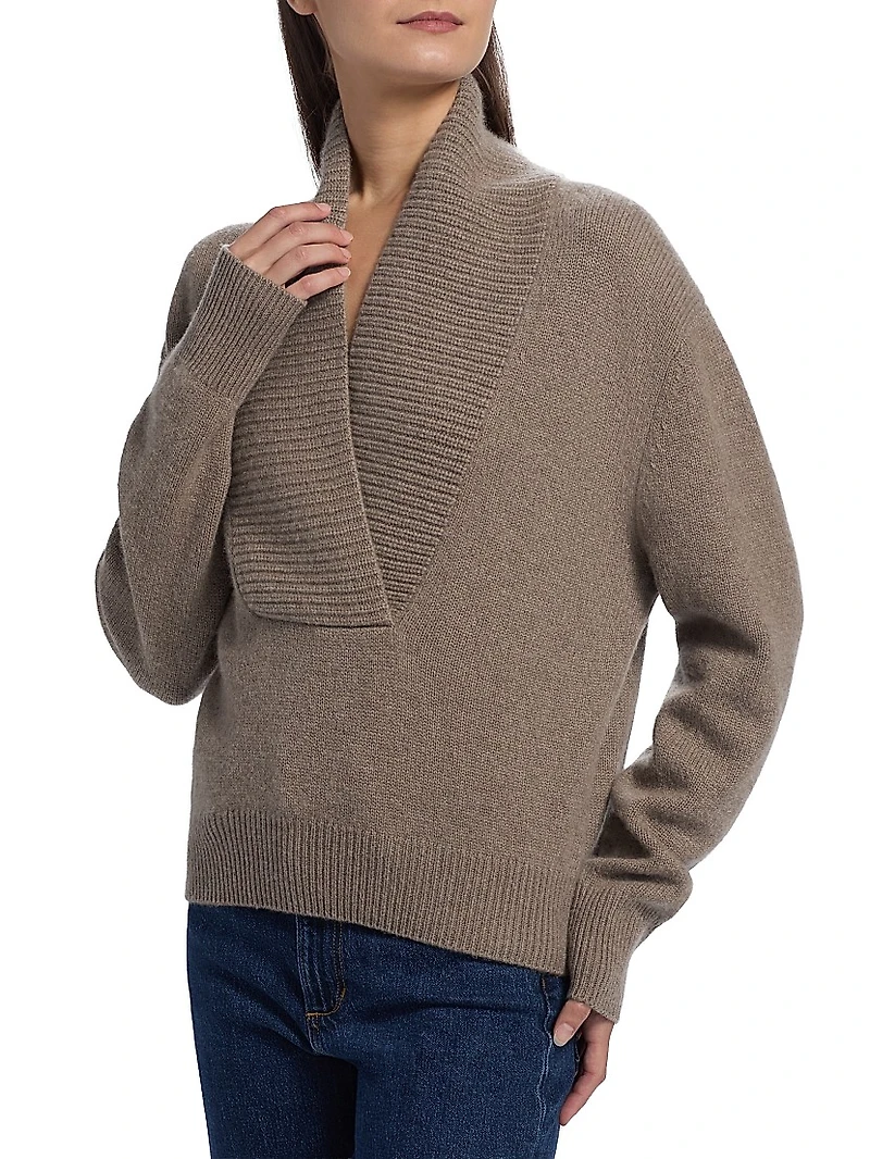 Makela Cashmere Wrap Sweater