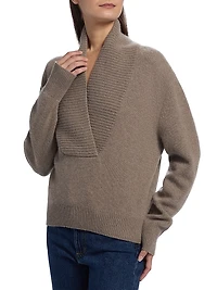 Makela Cashmere Wrap Sweater