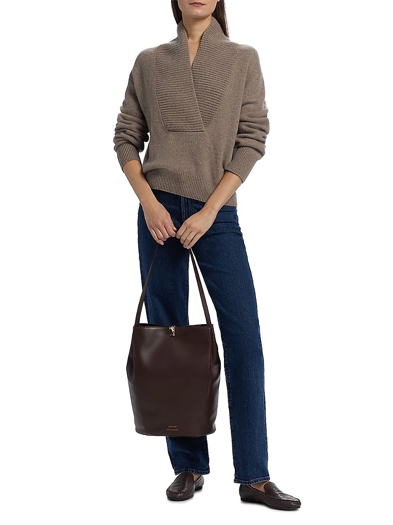 Makela Cashmere Wrap Sweater