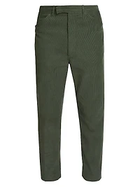 Narrow Wale Corduroy Tapered Chino Sailor Pants