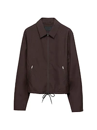 Mohair and Silk Blouson Jacket