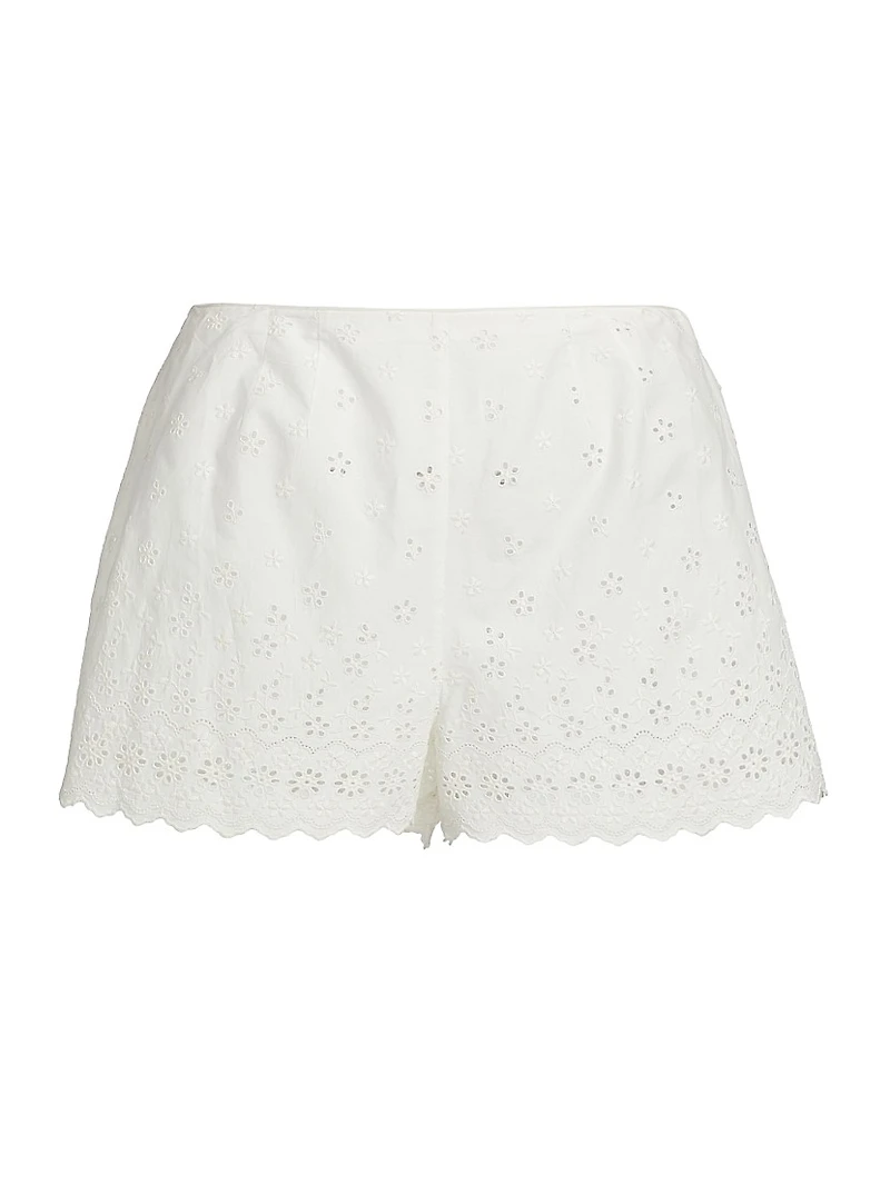 Arbre Cotton Eyelet Shorts