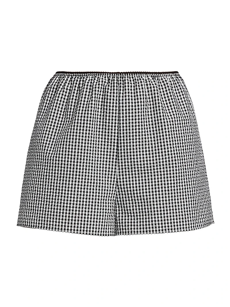 Larena Gingham Shorts