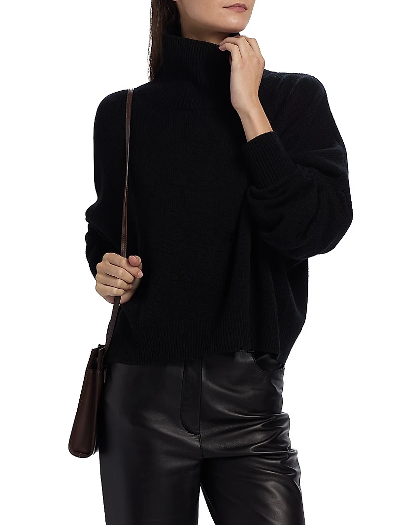 Luke Wool-Cashmere Turtleneck Sweater