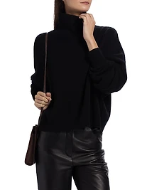 Luke Wool-Cashmere Turtleneck Sweater