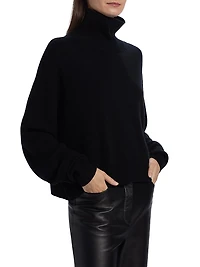 Luke Wool-Cashmere Turtleneck Sweater