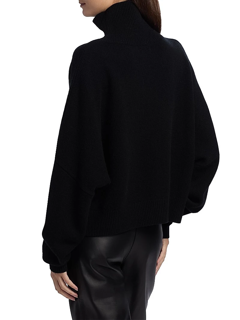 Luke Wool-Cashmere Turtleneck Sweater