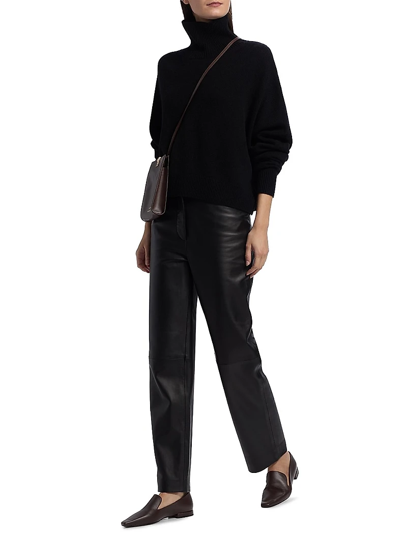 Luke Wool-Cashmere Turtleneck Sweater