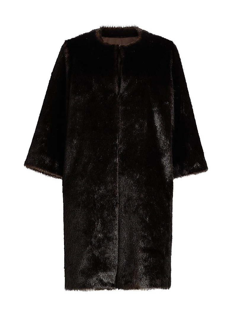 Moore Faux Fur Coat
