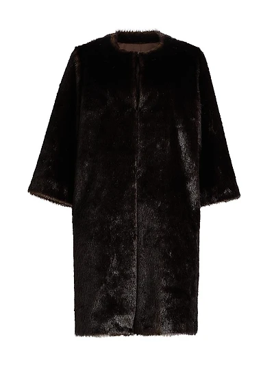 Moore Faux Fur Coat