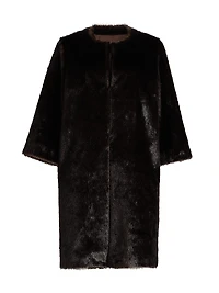 Moore Faux Fur Coat