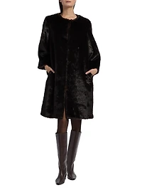 Moore Faux Fur Coat
