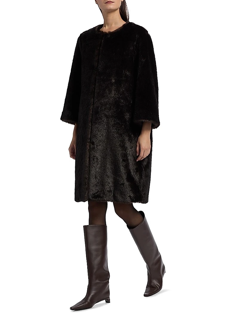 Moore Faux Fur Coat