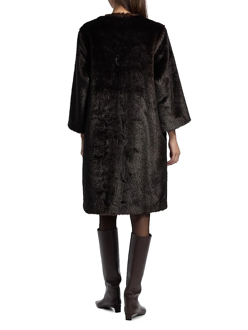 Moore Faux Fur Coat