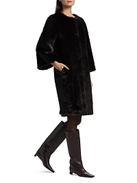 Moore Faux Fur Coat